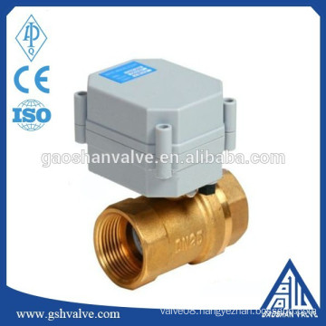 brass electric ball valve 12V